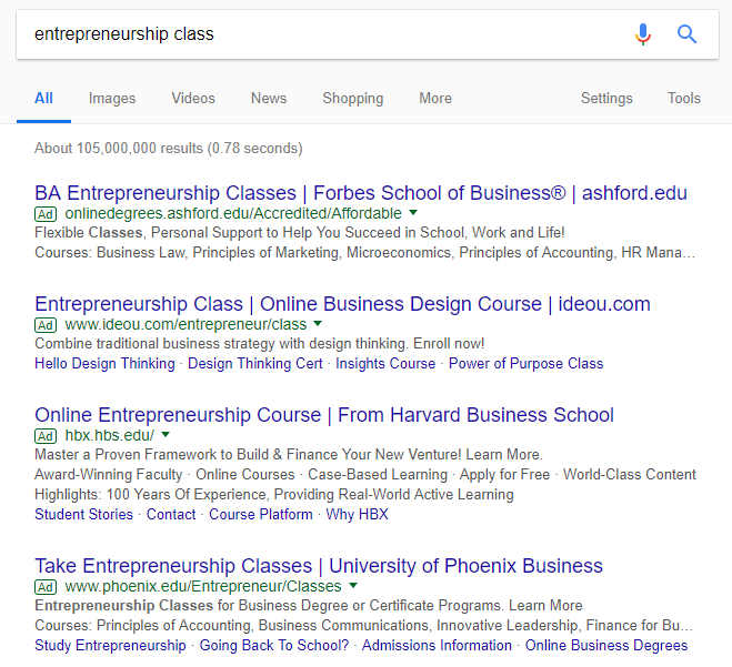 گوگل ادوردز برای کسب و کارها