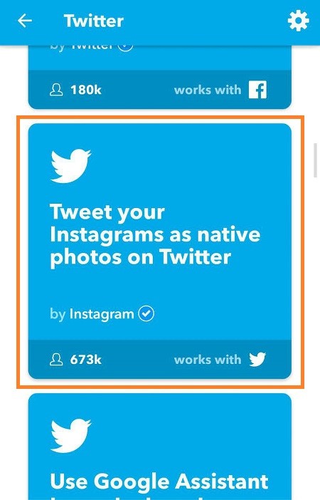 ارسال تصاویر اینستاگرام به توییتر