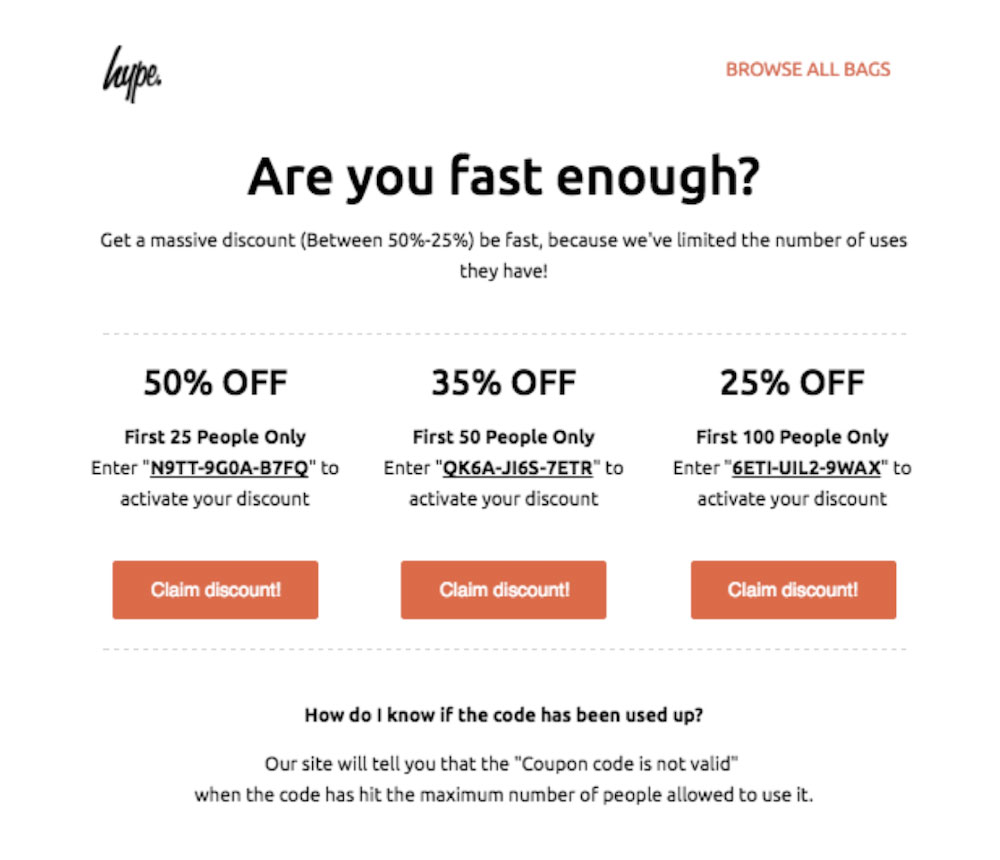 flash sales چیست - مثال فروش فلش سلز