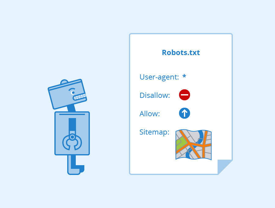 دستورات کلی robot.txt